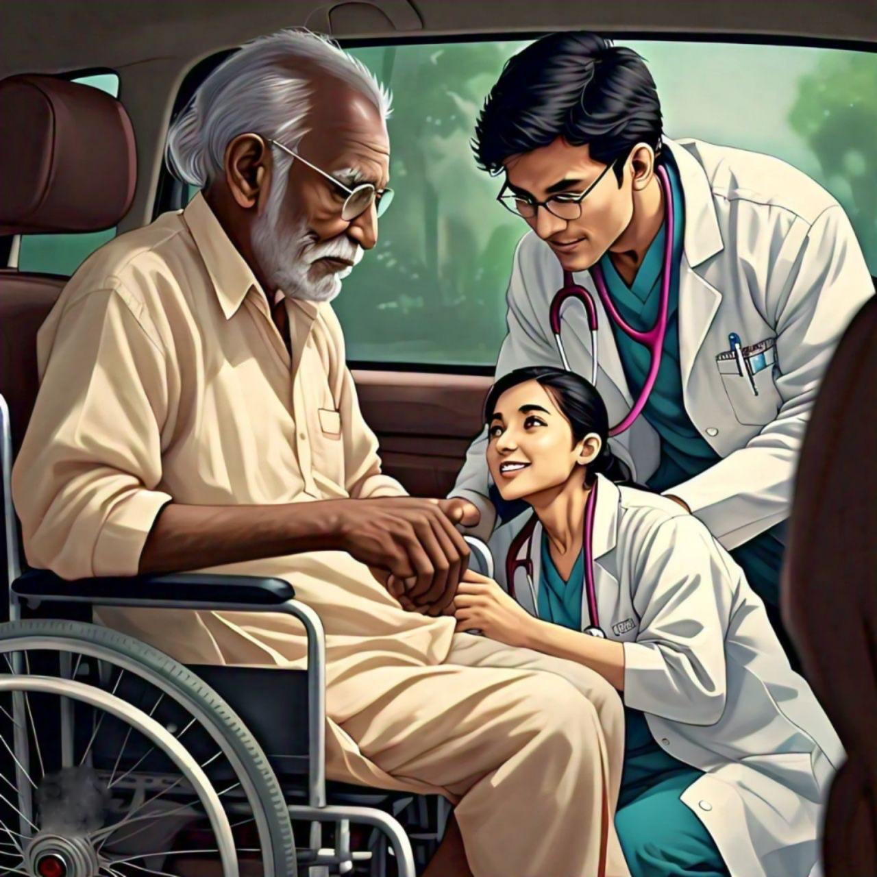 Step 2: Picking up a relative